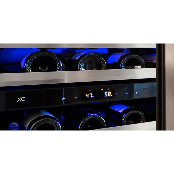 XO Appliance 24'' 46 Bottle Dual Zone Wine Refrigerator & Reviews Wayfair